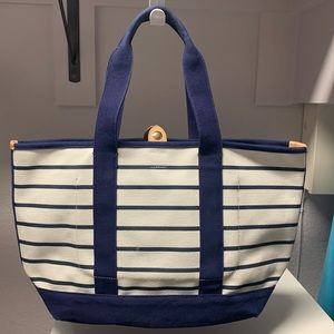 J Crew medium beach bag